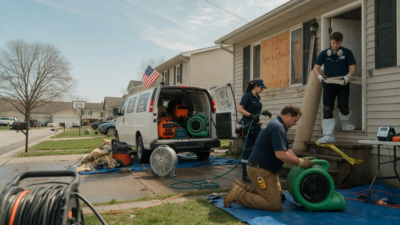 Water Damage Restoration in Saint Francisville, IL near me